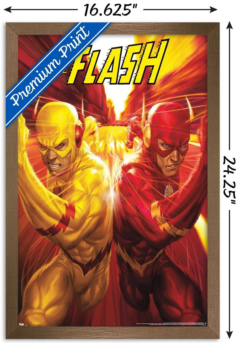 DC Comics - Le flash et le flash inversé - Course