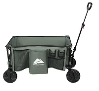 Ozark Trail All-Terrain Folding Wagon Roue tout-terrain surdimensionnée de 8 pouces