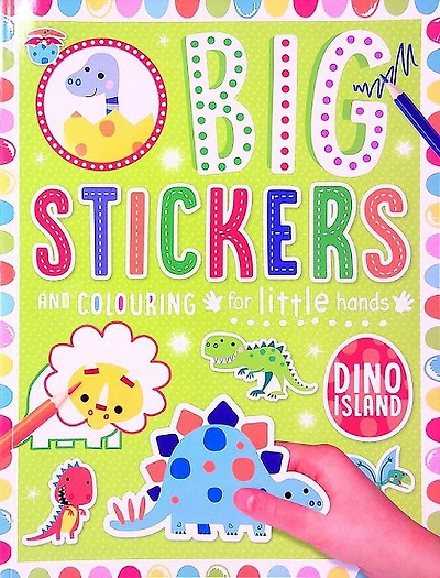 BIG STICKERS DINO