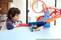 Hot Wheels Coffret de jeu Évasion du Volcan