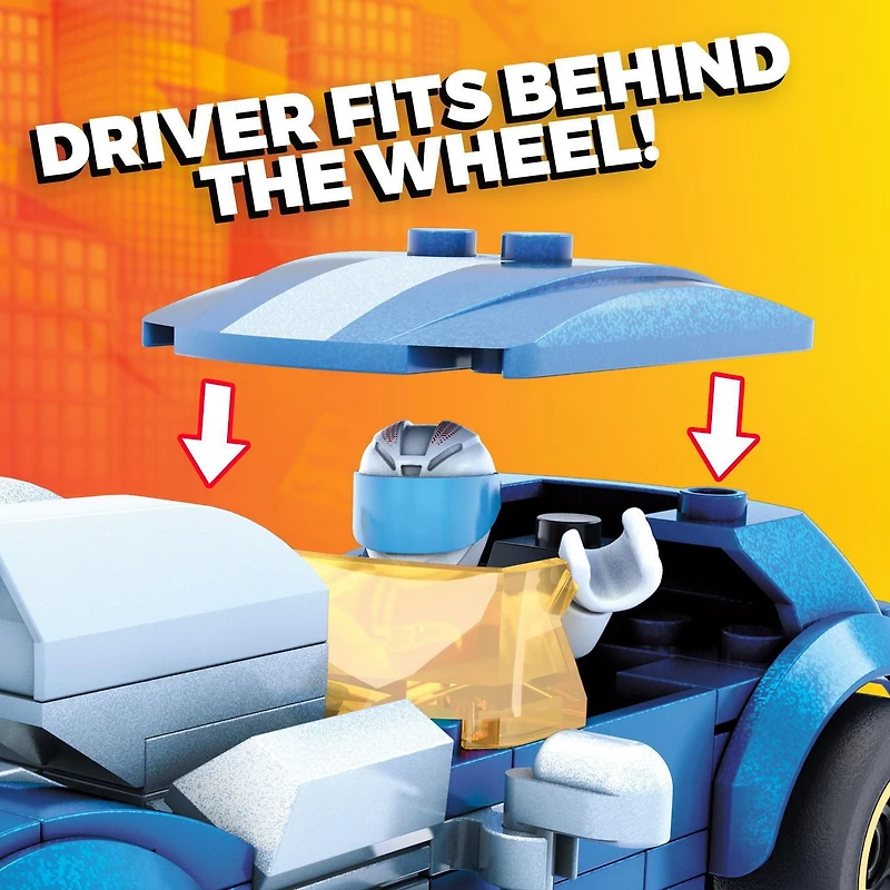 Hot Wheels Mega Construx Twin Mill - 111 Blocs