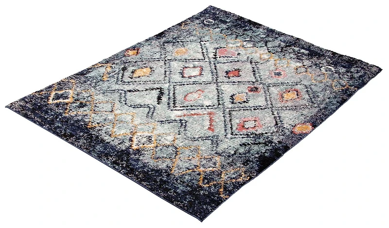 ECARPET Morrocan Area Rug Boho Chic Carpet for Living Room Bedroom