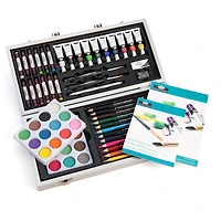 Royal & Langnickel Essentials Ensemble d'art pour débutants en techniques mixtes, 85 pièces