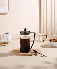 Brazil French Press Coffee Maker, 12 Oz., Black