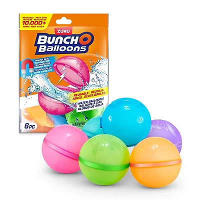 Pack de 6 ballons d’eau réutilisables Bunch O Balloons
