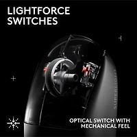 Souris gaming sans fil Logitech G PRO X SUPERLIGHT 2 SE LIGHTSPEED - Noir