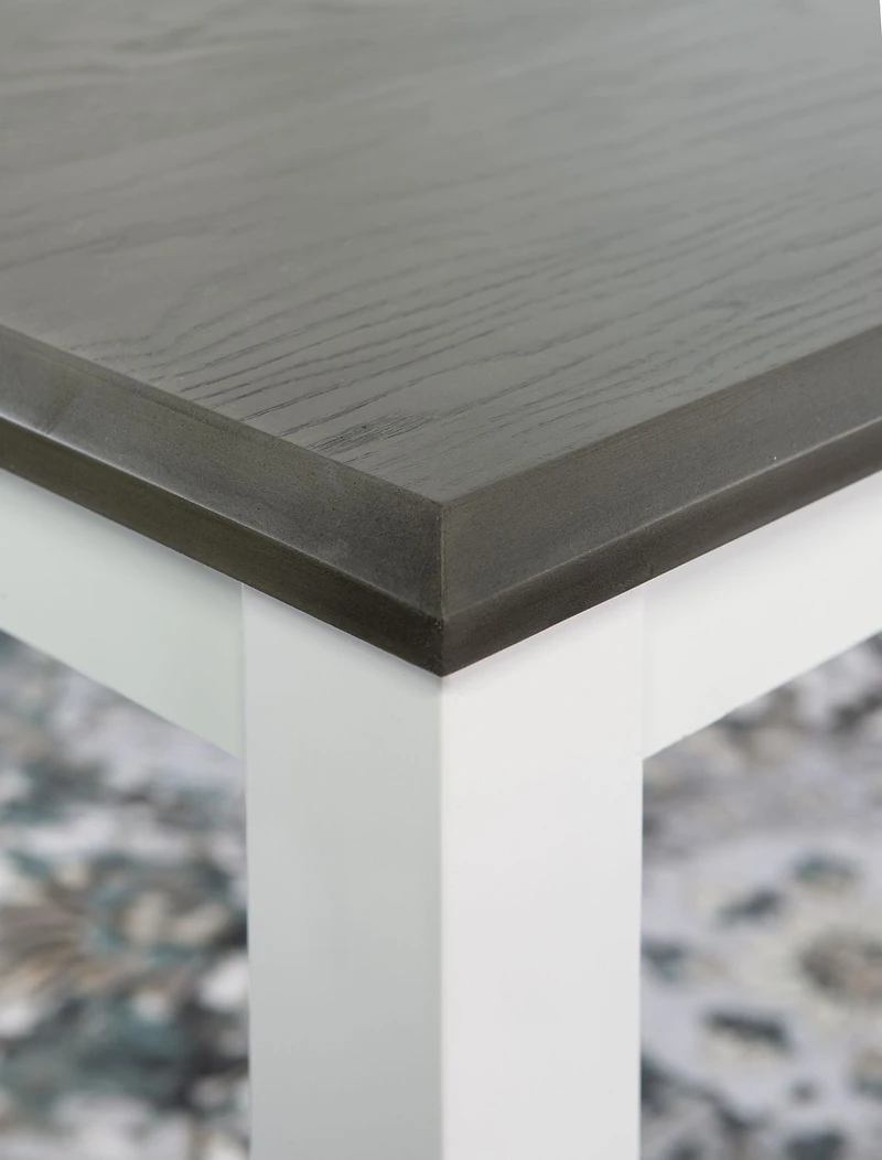 Ensemble de salle à manger 5 pièces Lander, Gris