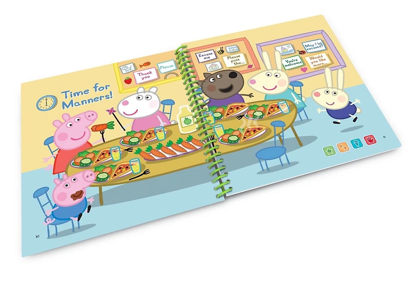 LeapFrog LeapStart Peppa Pig, jouons ensemble - livre de contes - Version anglaise Peppa Pig jouons ensemble