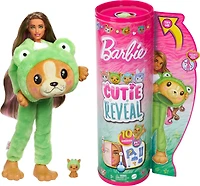 Barbie Cutie Reveal Doll - Green Frog