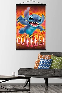 Disney Lilo and Stitch - Coffee Wall Poster, 22.375" x 34"