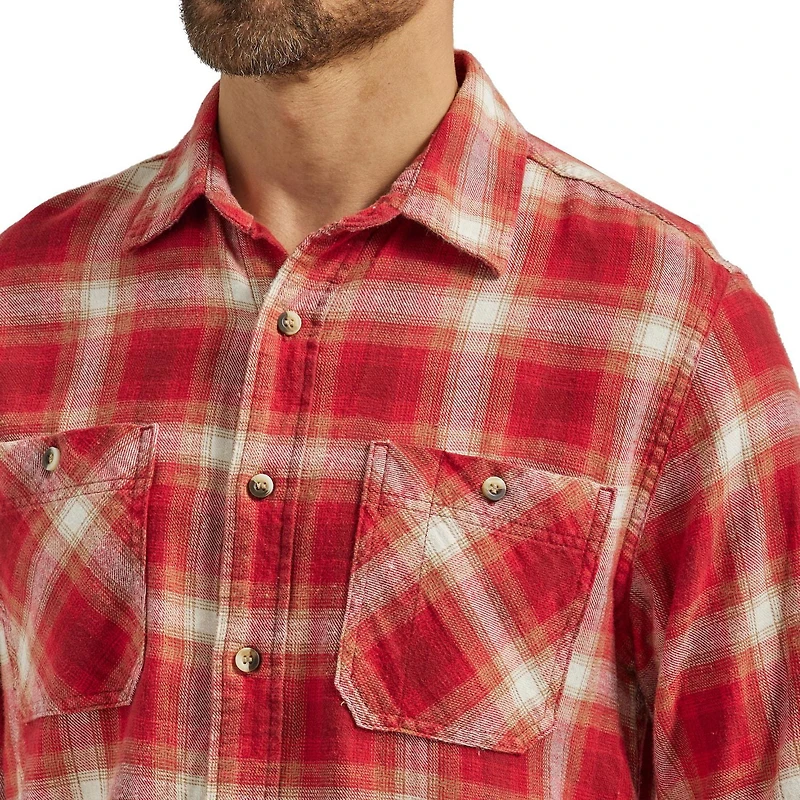Wrangler Long Sleeve Flannel Shirt
