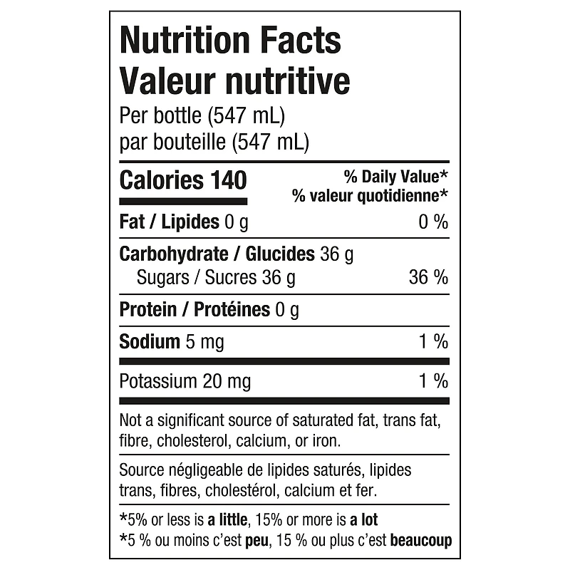 Pure Leaf Iced Tea Blackberry 547 mL, Bottle