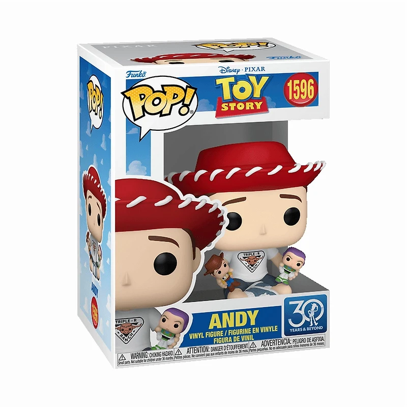 Funko Pop! Pixar: Toy Story - Andy (30th Anniversary) Vinyl Figure