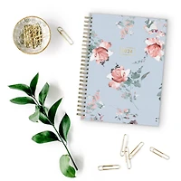 2024 Weekly Monthly Planner, 5.875x8.625, Blue Sky, Jessie Blue