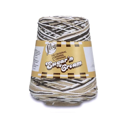 Lily Sugar N Cream® Cones™ #4 Worsted (Medium) Cotton Yarn, 14oz/400g 674 Yards, Lily Sugar'n Cream Yarn