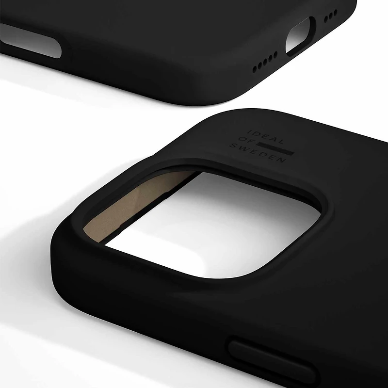 Ideal of Sweden Étui Silicone MagSafe Noir pour iPhone 16 Pro Max
