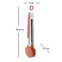 Pinces de cuisson et de service en acier inoxydable et silicone 9” - Tout-pour-Célébrer de Walmart, Citrouille, Orange WAY-TO-CEL PL PINCES SILICONE