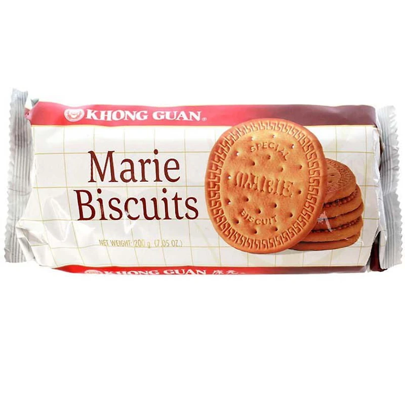 Khong Guan Marie biscuits Assortiment de biscuits Marie 200 g