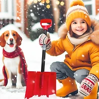 Pelle 10" pour Enfants Era, Couleurs Assorties Rouge Bleu et Rose Pelle 10"