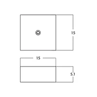 American Imaginations -in. W Above Counter Bathroom Vessel Sink For Wall Mount Wall Mount Drilling AI