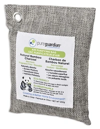 PureGuardian CB200 200G sacs de charbon de bambou purificateur d’air, réducteur d’odeurs naturel et écologique