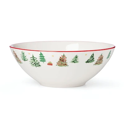 ONEIDA MERRY & BRIGHT SERVING BOWL