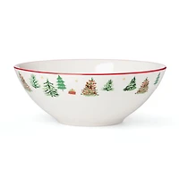 ONEIDA MERRY & BRIGHT SERVING BOWL