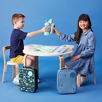 b.box - Flexi Insulated Lunch Bag insulated lunchbag kid toddler school lunch food cooler flexible machine washable carry handle zip eco-friendly practical sustainable recycled easy clean BPA free Pht