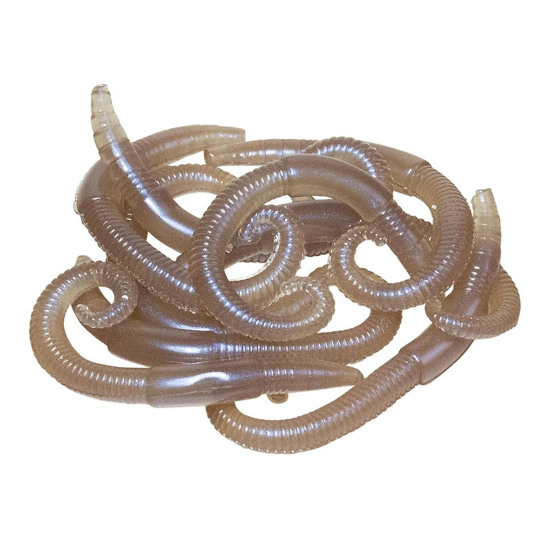 Lunkerhunt LHPFRW01 Ver de rivière, 2 po, ver de rosée, paquet de 8