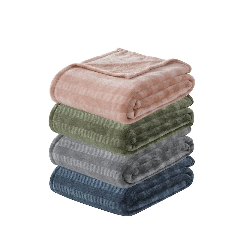 Mainstays Cationic Plush Blanket, Size: Twin - Double/Queen