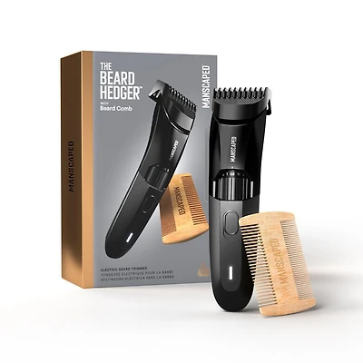 MANSCAPED® The Beard Hedger™ - Premium Men's Beard Trimmer with Beard Comb, Beard Trimmer