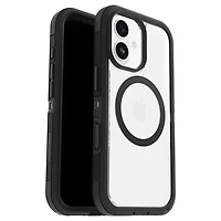 OtterBox Defender Pro XT Clear MagSafe Case w/Camera Control Dark Side (Black) for iPhone 17( Pro 6.3)