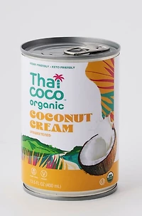 Thai Coco Brand Canned Coconut Cream 21-22% Fat (EO Lid)