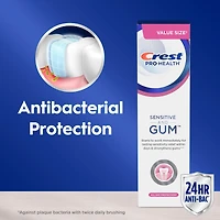 Crest Gum and Sensitivity, Sensitive Toothpaste All Day Protection, 63 mL