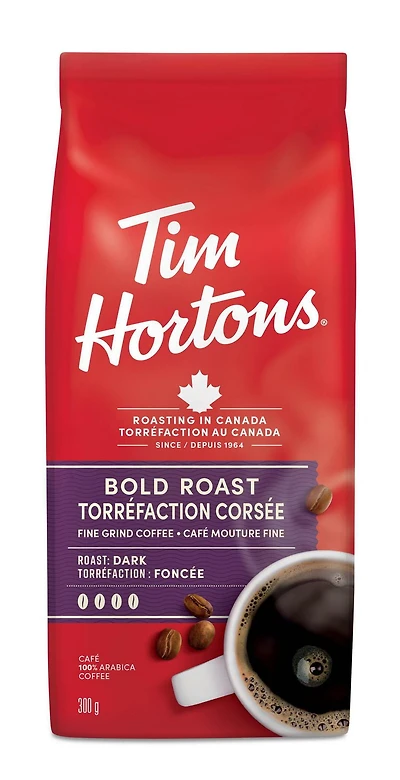 Café Tim Hortons à torréfaction corsée