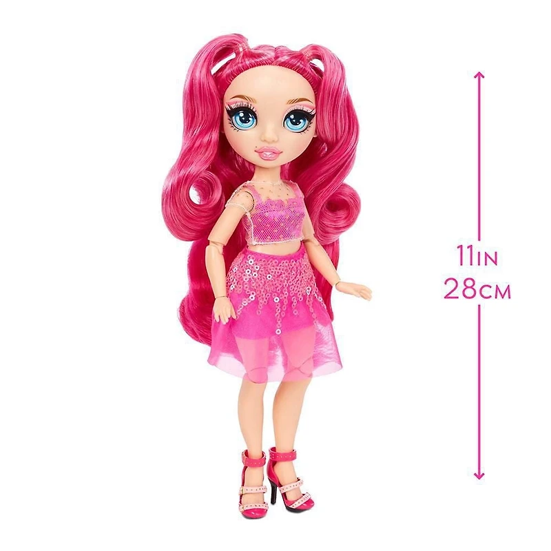 Rainbow High Stella Monroe – Fuchsia (Hot Pink) Fashion Doll with 2 Complete Mix & Match Outfits