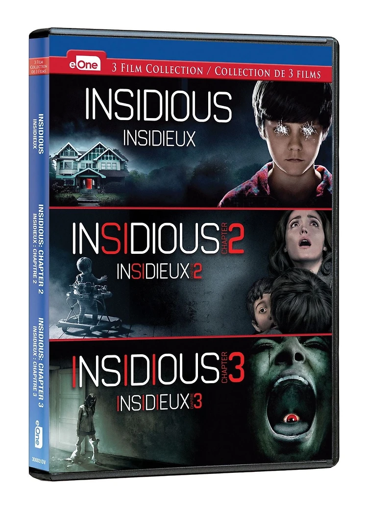 Film, Insidious/Insidious: Chapter 2/Insidious: Chapter 3 - DVD Triple Feature