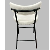 Federica Boucle Stool