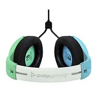 PDP AIRLITE Wired Headset: Blue & Green - Nintendo Switch, Nintendo Switch Lite, & Nintendo Switch - OLED Model