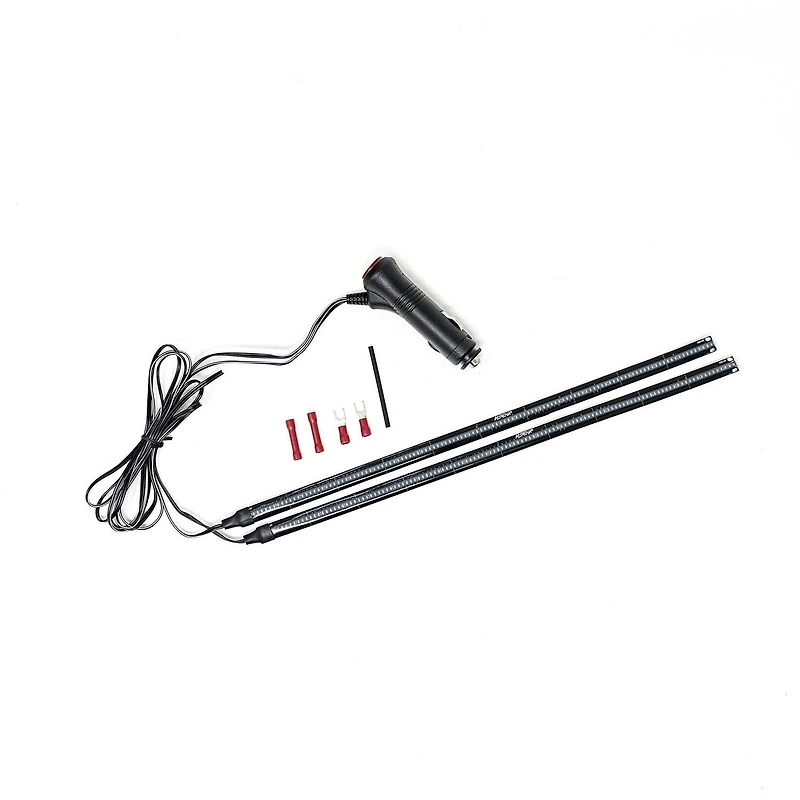 Ultra LED Light Interior & Exterior Strip Starter Kit, 2 x 12" Strips, 12V – Amber