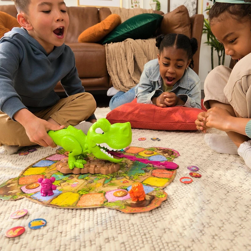 Snack-O-Saurus Rex – An Interactive Board Game for Snack Lovers & Dino Fans, Funny Family Game, Board Game for Family Game Night, for Kids Ages 5 & up