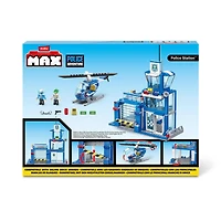 Ensemble de jeu MAX Adventure poste de police (321 pièces) la construction aventure jouet