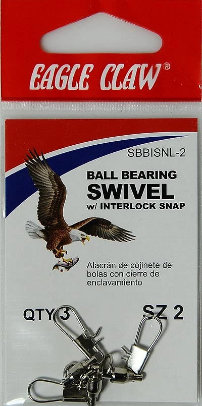 B.B. SWIVELS 3 EA S - FRENCH EAGLE CLAW B.B. SWIVELS 3 EA SF