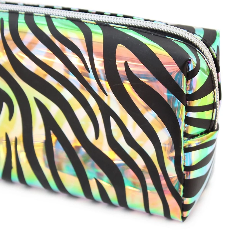 Pen+Gear Pochette imprimé animal iridescent