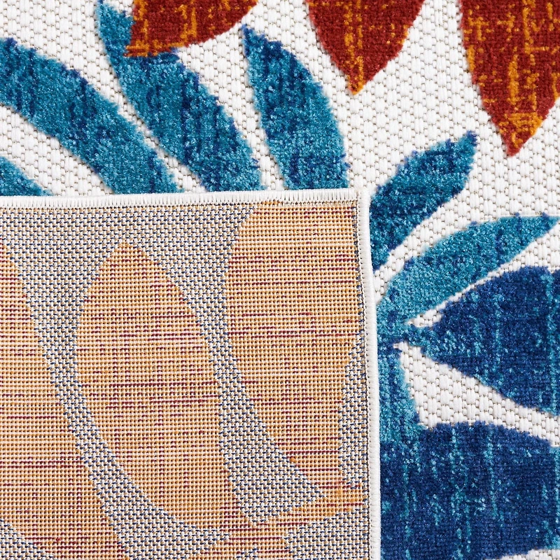 SAFAVIEH Cabana Elouise Floral Indoor/Outdoor Area Rug