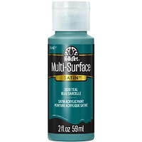 FolkArt Multi-Surface Satin Acrylic Paint, 2 fl. oz., Teal