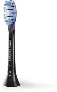 Philips Sonicare Têtes de Brosse Premium Soins des Gencives, 2 unités, HX9052/95, Noir