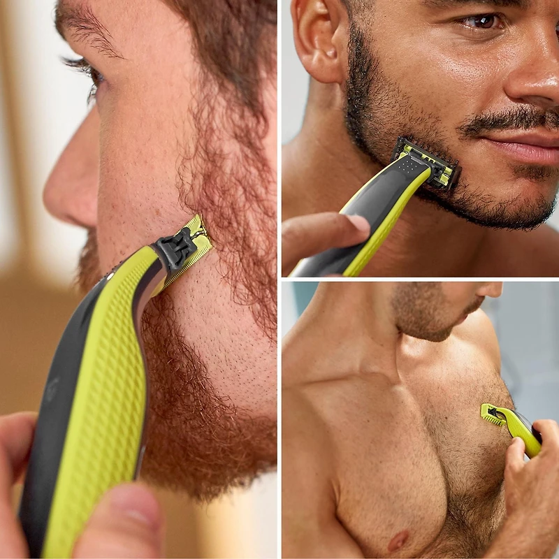 Philips OneBlade Visage & Corps Tondeuse et Rasoir Electrique, QP2630/21