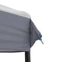 Dessus d'auvent avec aération à pieds droits Ozark Trail 3,7 m x 3,7 m - cadre non inclus, GRIS