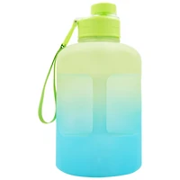 GoZone Water Bottle Jug, Half Gallon Sports Water Jug with Carry Handle, Multi, 74 oz